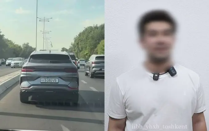 Toshkentda tez yordamga yo‘l bermagan BYD haydovchisi javobgarlikka tortildi