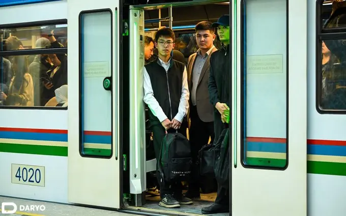 Метро Ташкента установило новый рекорд по числу пассажиров