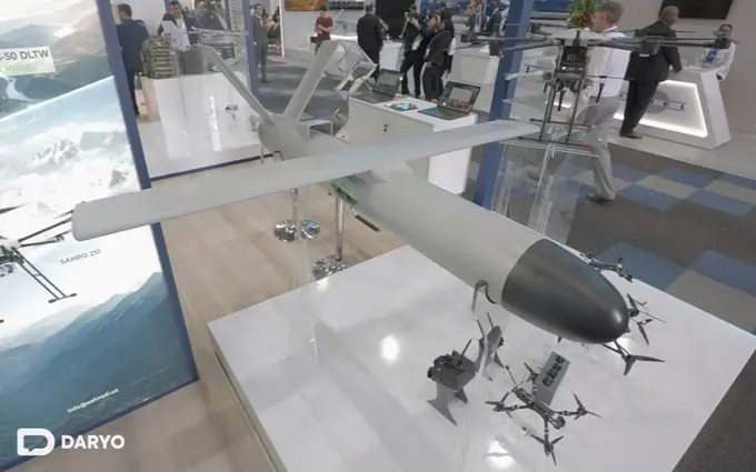 Uzbekistan unveils FN-X strike drone with up to 1,500 km range at AAD 2026