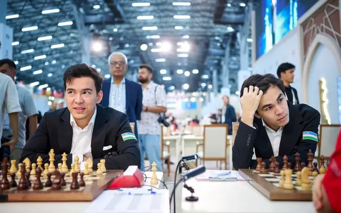 Shaxmat olimpiadasida chempionlik to‘qnashuvi: bugun O‘zbekiston Hindistonga qarshi o‘ynaydi