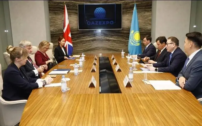 Kazakhstan, UK discuss expanding trade, critical minerals and investment cooperation