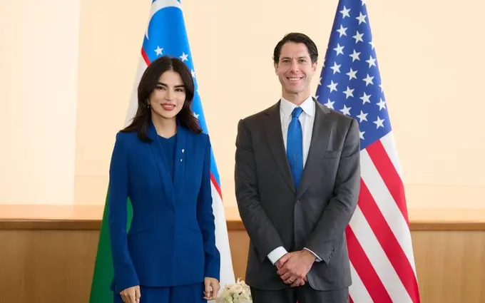 Saida Mirziyoyeva DFC rahbari Ben Blek bilan uchrashdi