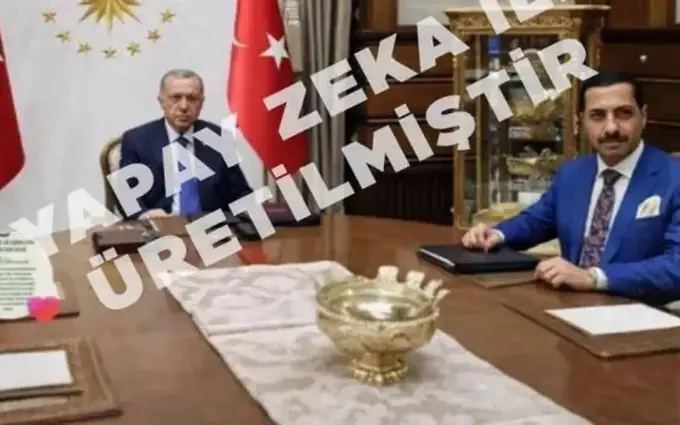 Turkiyada erkak sun’iy intellektda Erdo‘g‘on suratini yasagani uchun hibsga olindi