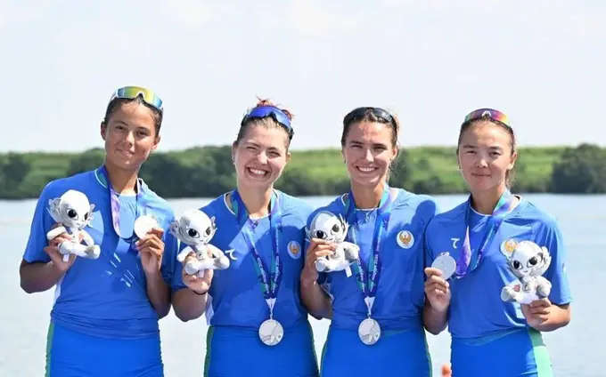 Aichi-Nagoya-2026. O‘zbekistonlik eshkak eshuvchilar delegatsiya hisobiga 7 ta medal taqdim etishdi