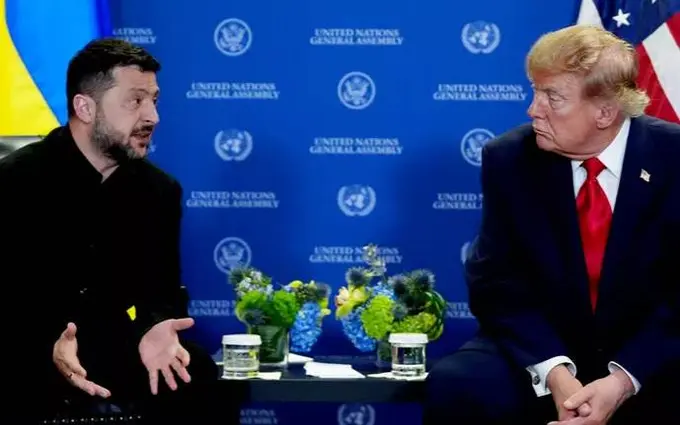 Tramp Zelenskiyga Putin bilan uchrashish uchun Moskvaga borishni taklif qildi – Bloomberg