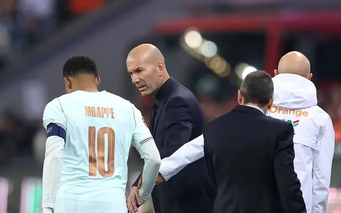 Mbappe Zidanning qaroridan norozi — L’Equipe