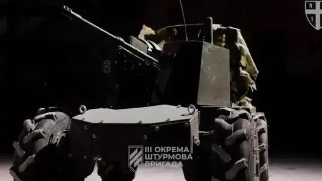 Ukraina Donbassda Rossiya armiyasiga qarshi ilk bor jangovar robotlarni qo‘lladi (video)