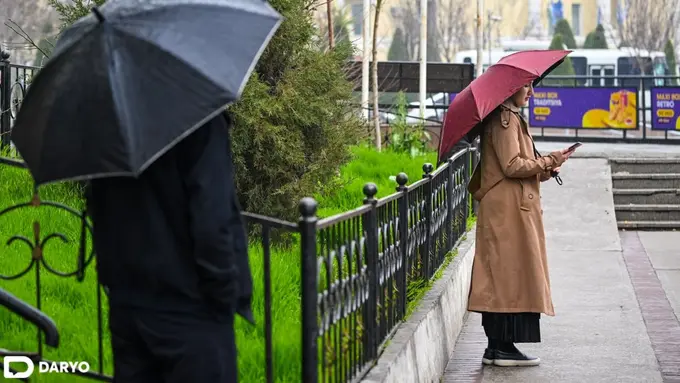 “O‘zgidromet” 30-sentyabrda yomg‘ir yog‘ishi kutilayotgan hududlarni e’lon qildi